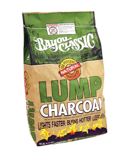 Natual Lump Charcoal Bayou Classic Approx 18 pounds